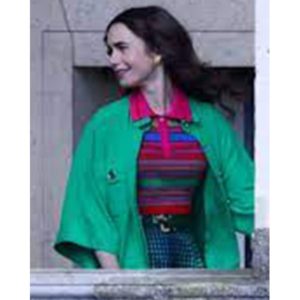 Emily In Paris Season 2 Green Coat