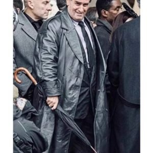 The Penguin Leather Coat