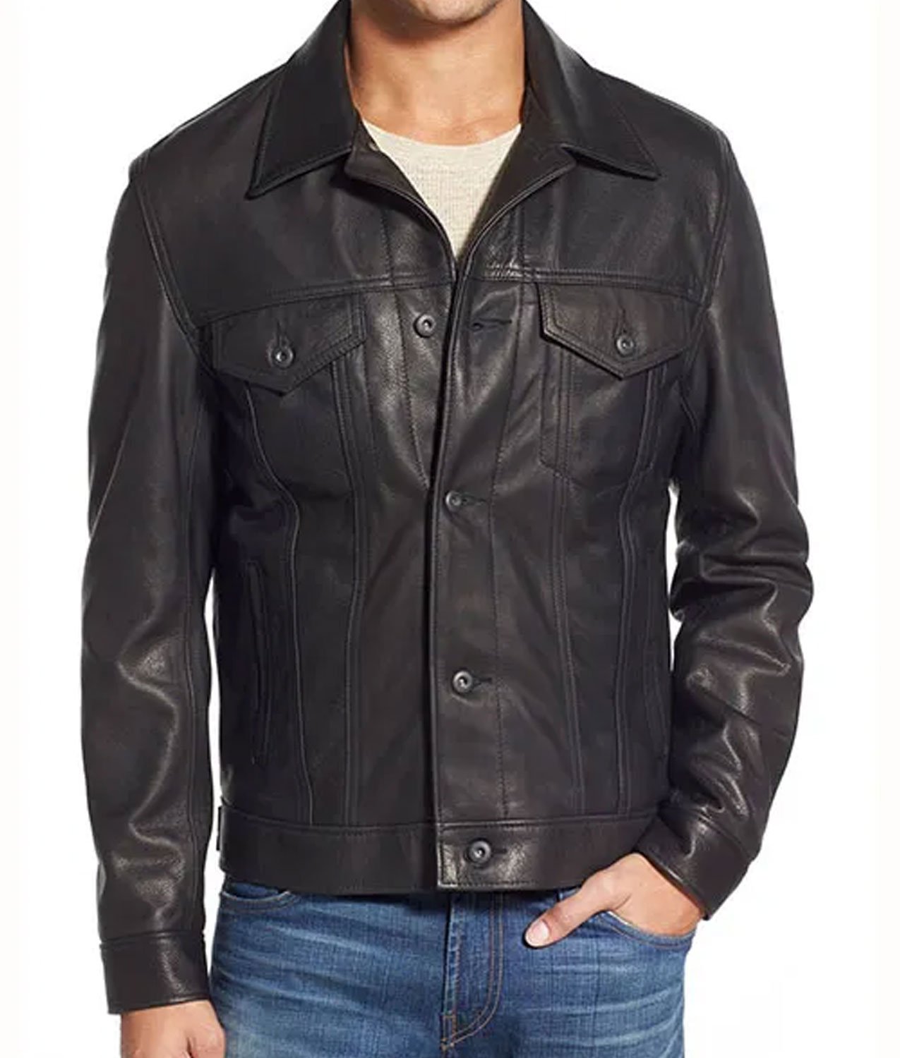 Uncharted Leather Jacket | Drake Tom Holland Jacket