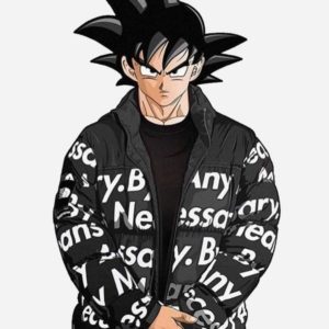 Goku Drip Jacket Black