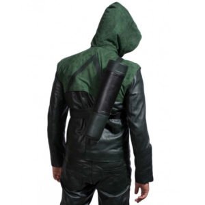 Green Arrow Jacket Back