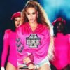 Beyonce coachella sale pink hoodie