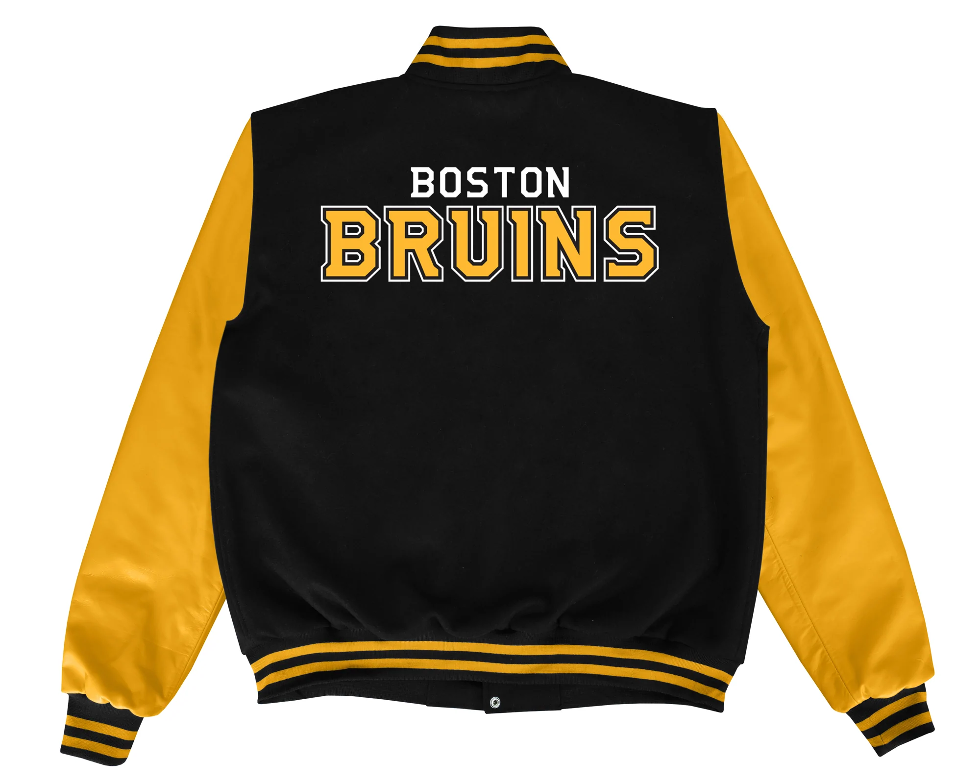 Boston Varsity Style Red Text with White Outline T-Shirt