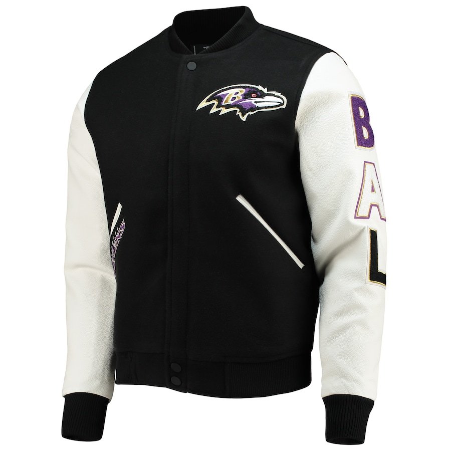 Baltimore Ravens Jacket  Baltimore Ravens Varsity Jacket