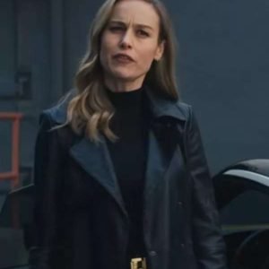 Brie Larson Fast X Black Coat