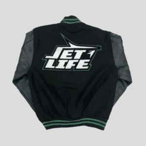 Jet Life Green Varsity Jacket