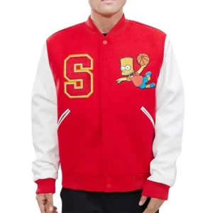 Bart Simpson Varsity Jacket