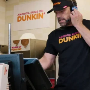 Ben Affleck Super Bowl 2025 Dunkin T-Shirt