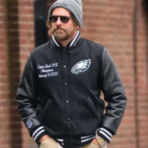 Bradley Cooper NYC Black Eagles Jacket