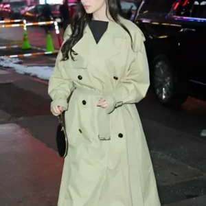 Mikey Madison Good Morning America Trench Coat