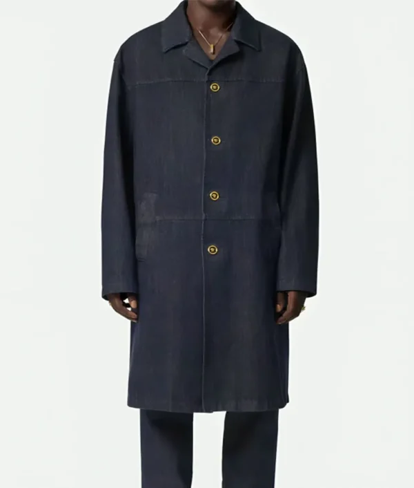 The Equalizer S05 Queen Latifah Denim Long Coat - Image 2